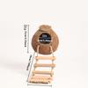 Hamster House Bite-resistant Natural Small Pet Coconut Cages Guinea-pig Hamster Hideout House Toy Wooden House Pet Supplies Natural Coconut Hut