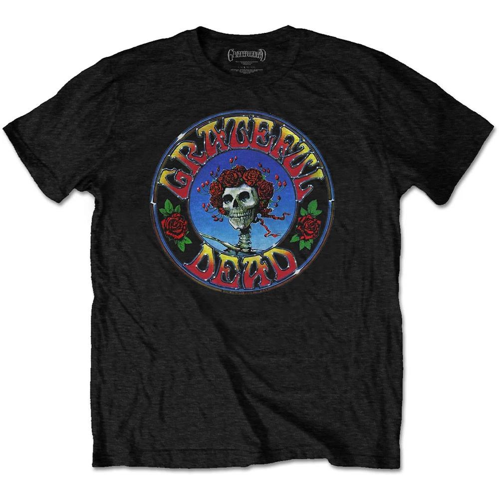 Black The Grateful Dead Bertha Circle Official Tee T-Shirt Mens Unisex 4XL