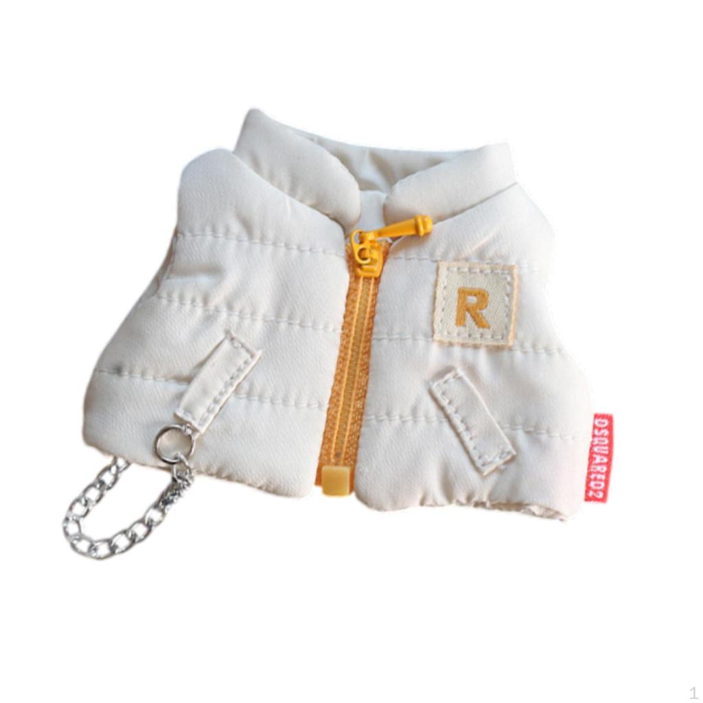 Dolls Cotton Vest Outfits Accessories, Miniature Clothes for 10-15cm Boy Thanksgiving Gifts
