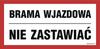 Kontrola dostępu – Znaki na ogrodzenia