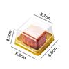 50g Golden Dessert & Mooncake Blister Boxes with Base (50 Pcs)