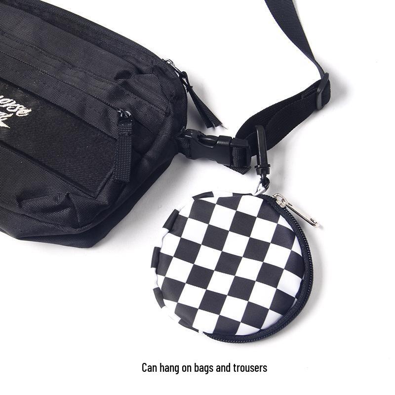 Multifunctional Mini Coin & Phone Purse with Earphone Storage and Key Anti-Loss Feature