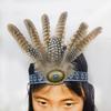 Elegant Feather Headband Cosplay Costume Ethnic Hairband For Adult Children Stage Props Accessories and Themed Parties