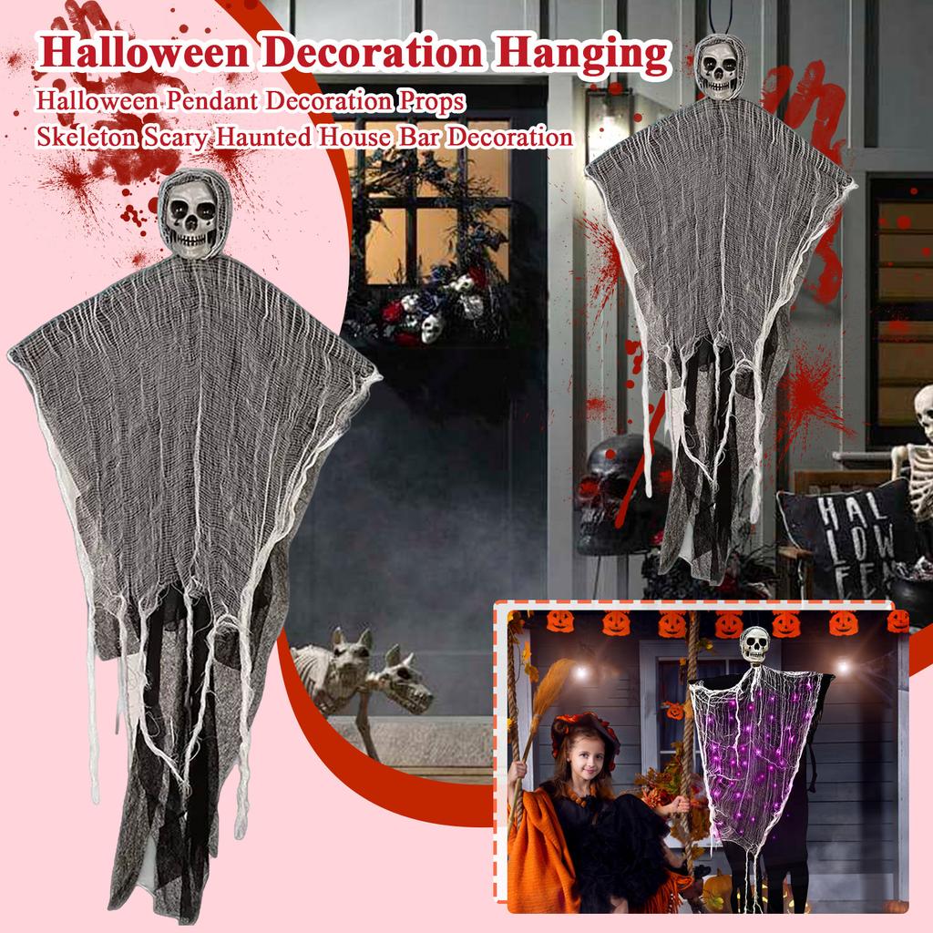 Halloween Pendant Decoration Props Skeleton Scary Haunted House Bar Decoration