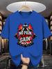 Fitness Gym Unisex Short Sleeve Tshirt No Pain No Gain Bodybuilder Dumbbell Flame Print O Neck Tee Workout Male Casual Fashion Tops