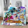 3D S-Saint S-Seiya Japan Anime Cartoon Flannel Blanket Soft Throw Blanket Art For Home Decor Bedroom Bed Sofa Picnic Fans Gifts
