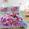 3Pcs Colorful Circus Characters Bedding Sets For All Sizes New 3D Printed Bed Cover Comforter Duvet Cover Pillowcase Bedroom Decoration