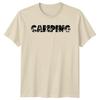 Camping TShirt Nature Silhouette Outdoor Adventure Fathers Day Gift