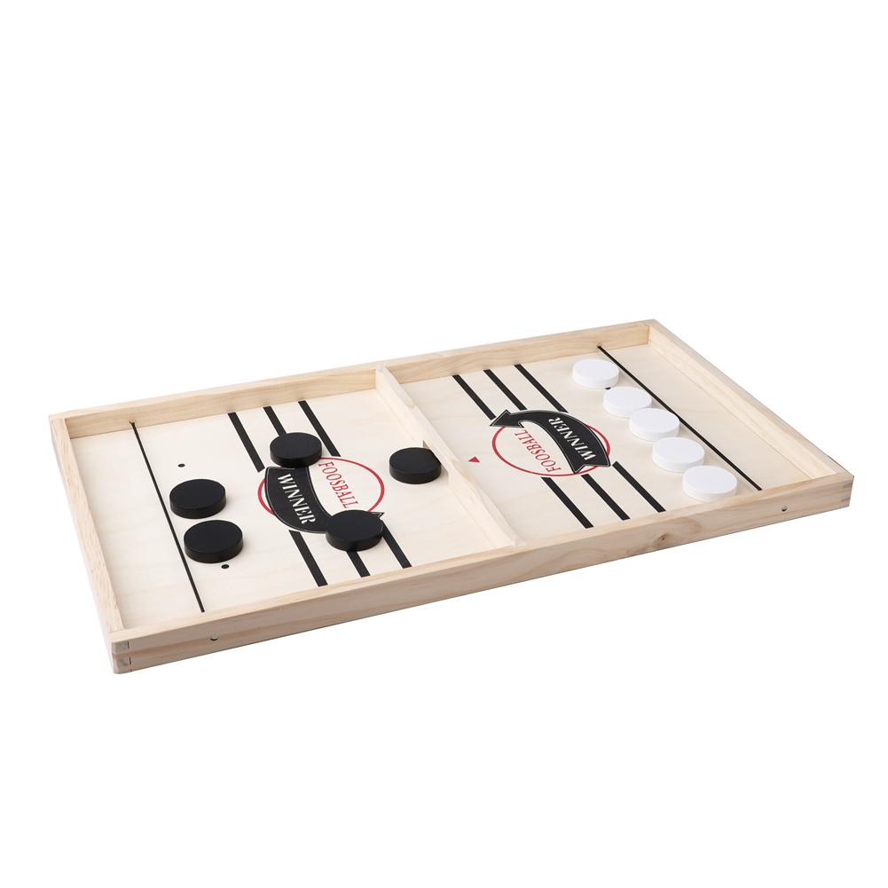 Fast Sling Game Toys Set Improves Hand Eye Coordination Wooden Construction Winner Board Games Toys