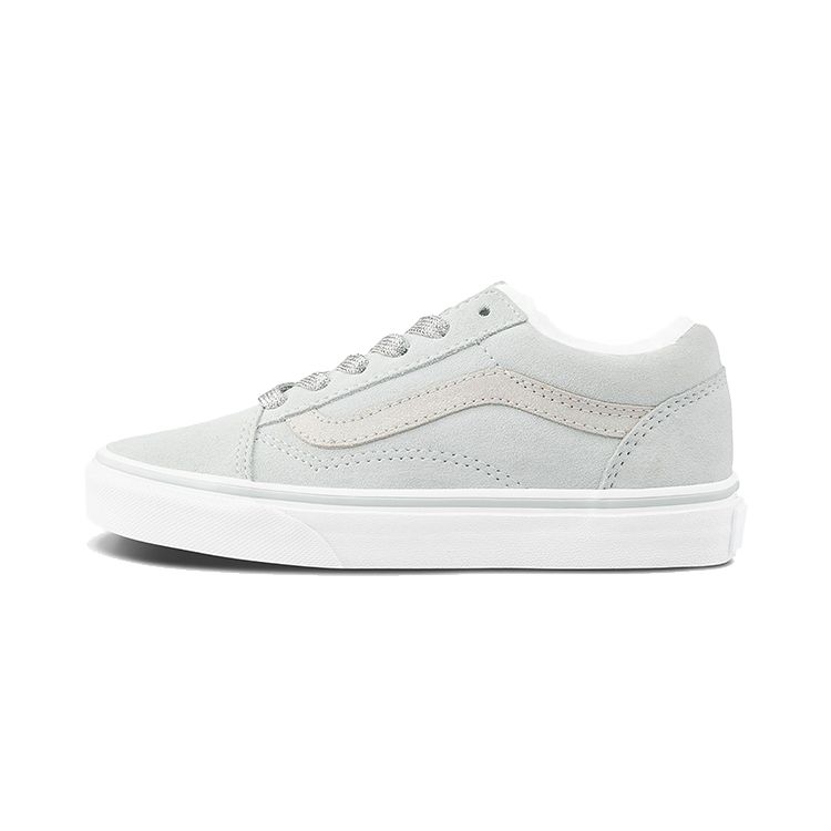 Vans Old Skool Low Top Skate Shoes Light Blue Kids Sneaker VN0A4BUU2K2