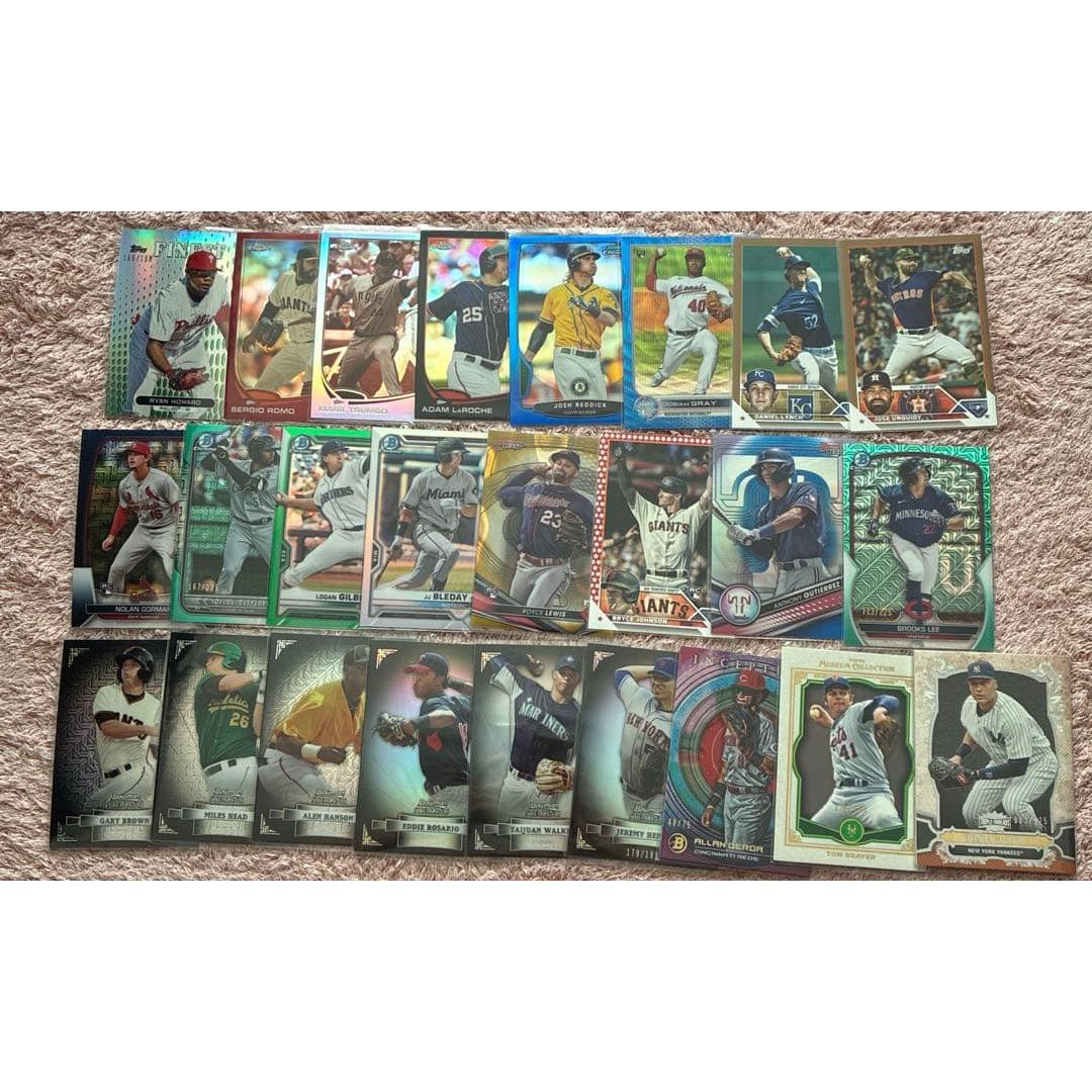 Used topps serial card set of 54