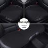 Universal Semi-Surround Suede Car Seat Cushion - All Seasons, Summer Cool, Small Waist Design 2025