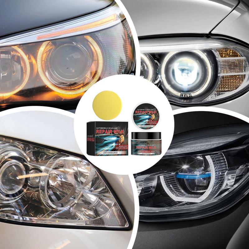 Headlight Restorer Kit Headlight Restoration Car Light Cleaner Headlight Kit Headlight Polishing Kit Car Headlight Restoration