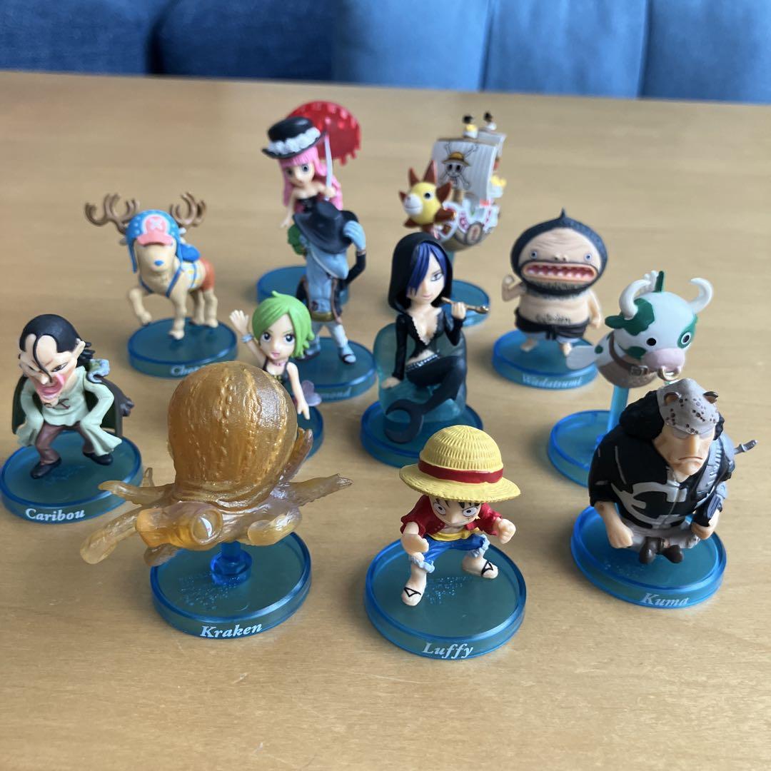 

[USED] Bandai One Piece Collection Deep Sea Adventure, 11 types + 1 secret type, candy toys