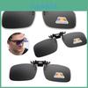 Polarized Flip-up Clip-on Sunglasses For Men And Women, Tac Lens, Uv400 Protection