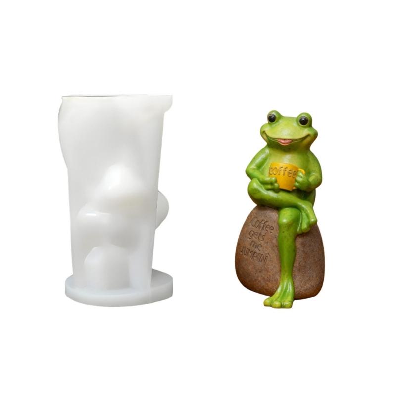 Food Safe Silicone Frogs Shaped Mould Multipurpose For Baking Candle Making Projects