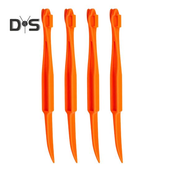4Pcs Handheld Orange Peeler Tools Hassle-free Citrus Peel Cutter Easy Fruit Slicer Lemon Peel Remover Kitchen Gadgets