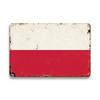 Rustic Antique International Countries Flag Metal Sign Retro Wall Art For Bar Garage Pub Man Cave Indoor Wall Decoration
