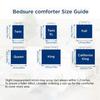 Waterproof Mattress Protector - Fitted with Stretchable Pockets - Machine Washable Cotton Mattress Cover for Bed - White