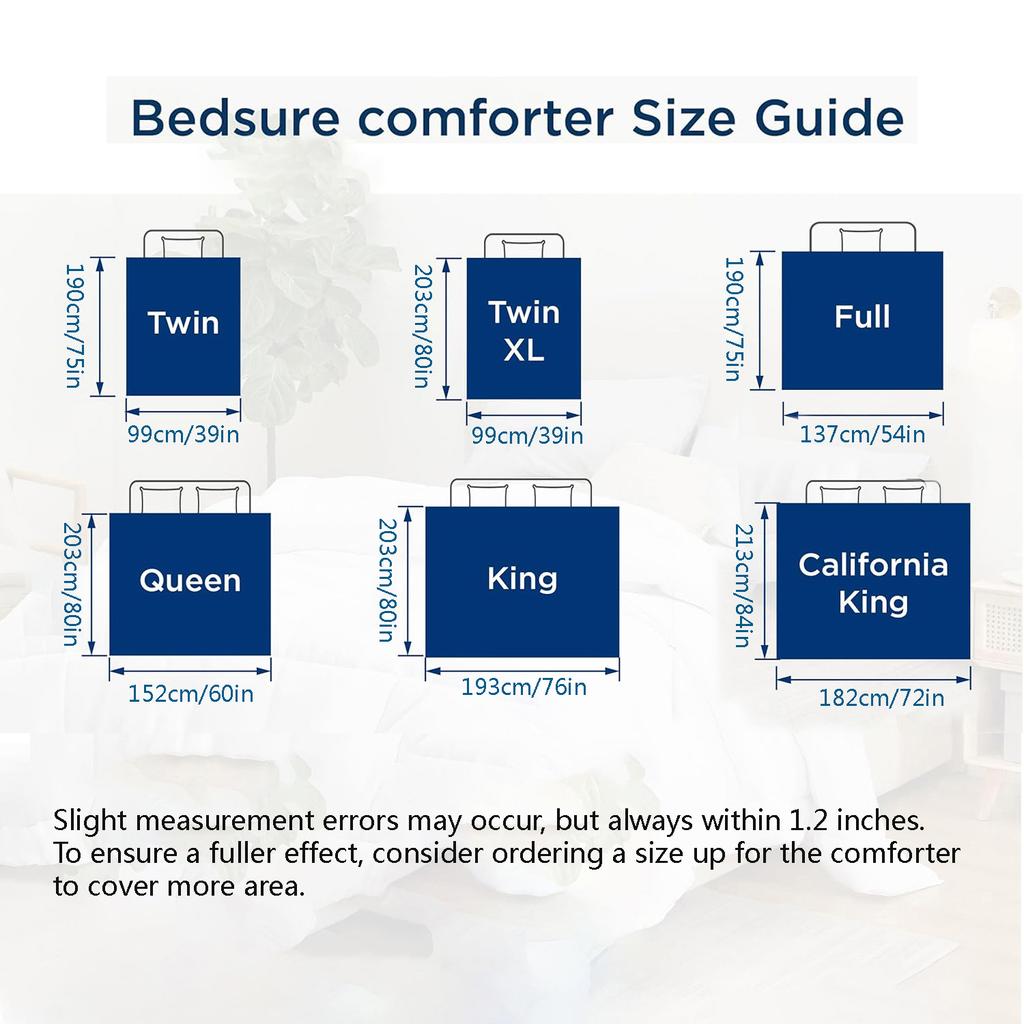 Waterproof Mattress Protector - Fitted with Stretchable Pockets - Machine Washable Cotton Mattress Cover for Bed - White