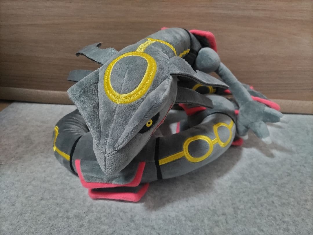 February 25 Black Rayquaza Pocket Monster Plush Toy