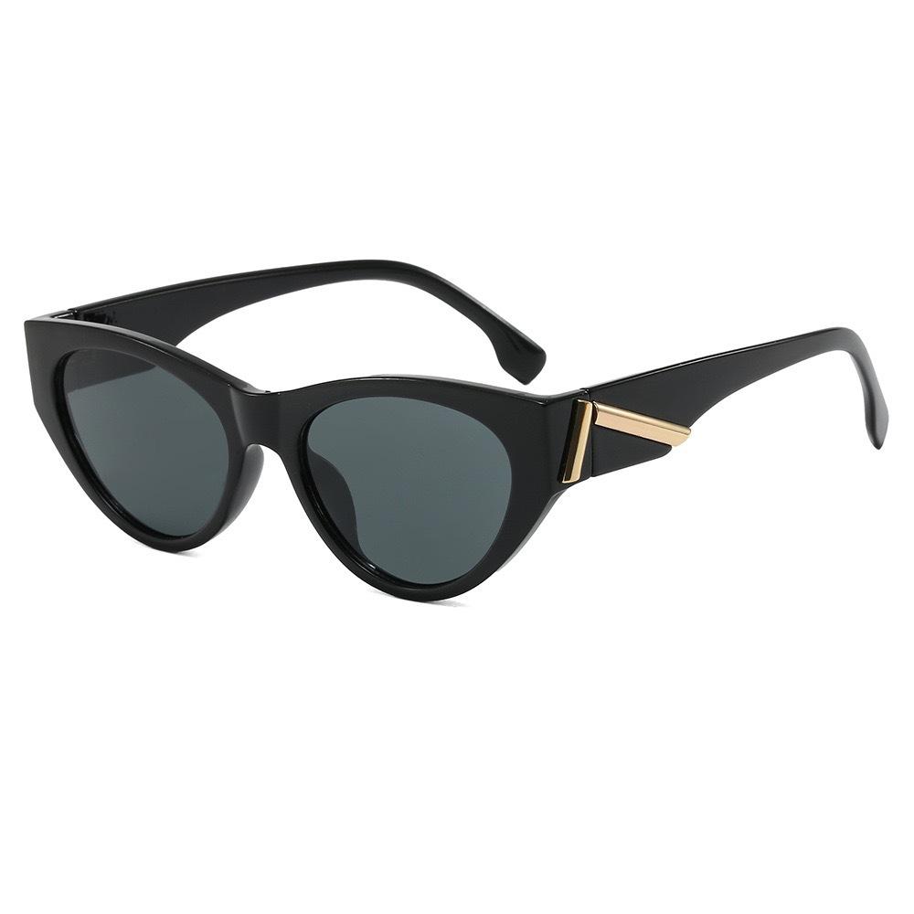 

Fashion Catwalk Small Frame Cat Eye Sunglasses Women Tide Sunglasses Sunglasses standard