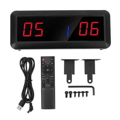 Digital Scoreboard with Remote Control LED Portable Tabletop Electronic Score Keeper for Badminton