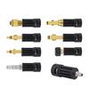 Universal Car Wash Water Guns Attachments High Impact Nozzle Quick Connect Fittings Auto Detailing Kit
