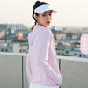 Sun Protective Coat Thin Hooded Sun Protective Clothing Women Outdoor Long Sleeve Jacquard Breathable Quick Drying Sun Protective Clothing