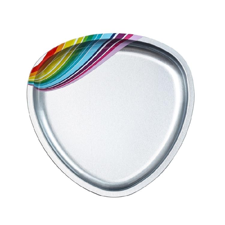 Colorful Nail Tools Storage Tray Satinless Steel Jewelry Dish Tray,Makeup Cosmetic Organizer Trinket Tray Nail Supplies