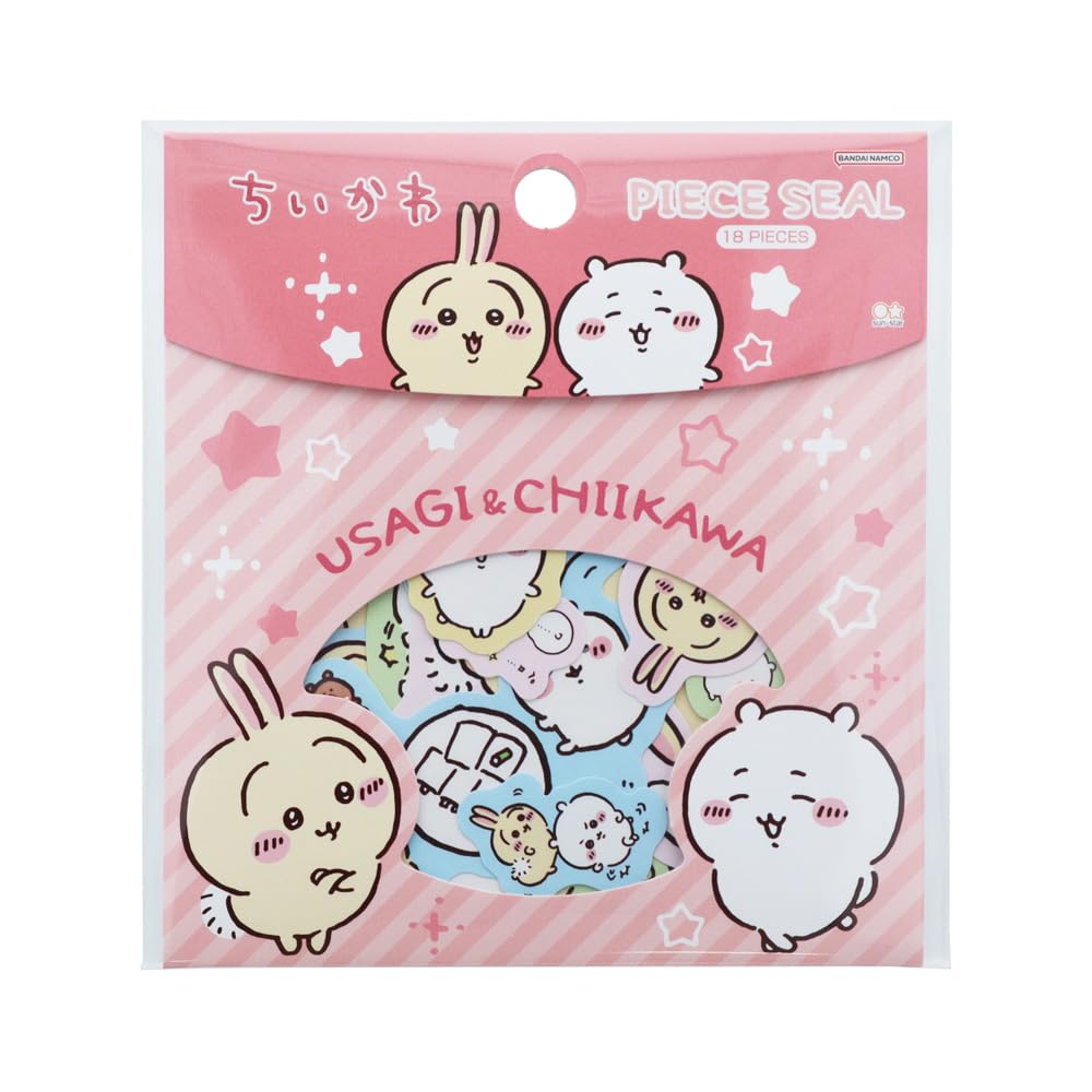 Sunstar Stationery Chiikawa Stickers Piece Stickers Chiikawa X Rabbit S8590818