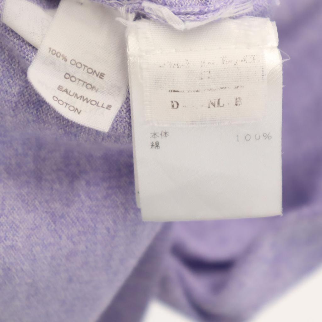 Brunello Cucinelli Made In Italy Long Sleeve V Neck Knit Purple Men's Used