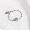Exquisite Link Chain Ring Colored Pull-out Chain Ring Stackable Rings Adjustable Charm Ring  Gift