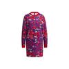 adidas Cny Sw Ds Aop Spring Festival Series Sports Casual Printed Pattern Crew Neck Mid-Length Sweatshirt Women Sweatshirt Crimson GT4477