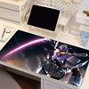 Anime Mouse Pad Mechanical Warrior RX Ggundam Gaming Accessories Computer Keyboard Pad Gamer Desk Mat Alfombrilla Mousepad