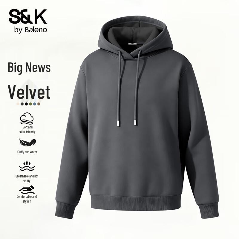 

Baleno Men s S&K Series Hooded Fleece Sweatshirt 4XL