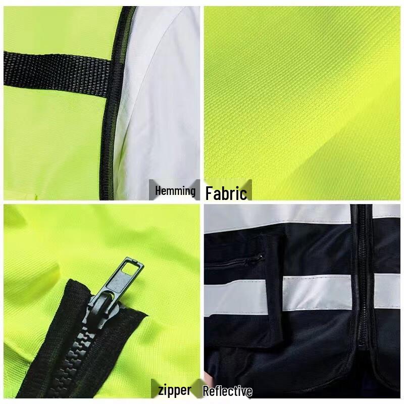 OLOMM Mehrzweck-Reflex-Sicherheitsweste