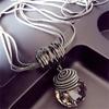 NK-249 Bulb Flat Snake Chain Necklace - Autumn/Winter Women's Jewelry Accessory