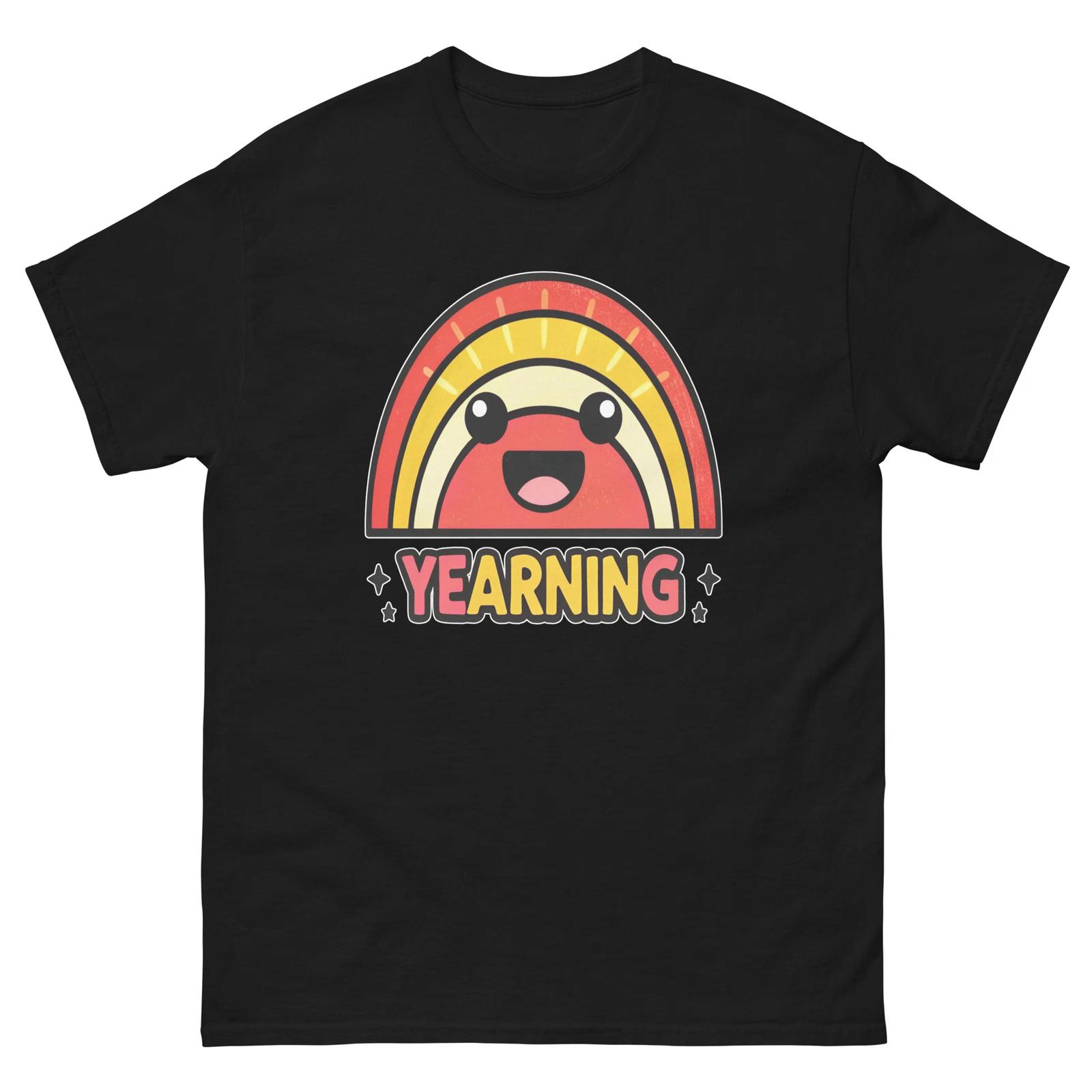Yearning Emotion Illustration Bright Vibe T-Shirt S