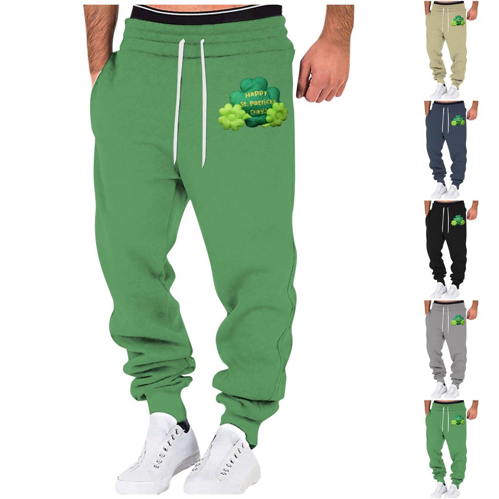 Spring And Sports Fitness Trousers Men's Loose Running Casual Sweatpants Cotton