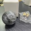 Premium Acrylic Round Ball Knob Comfort Grip Gear Shift Knob With 3 Copper Adapters For Most Cars Interior Accessories