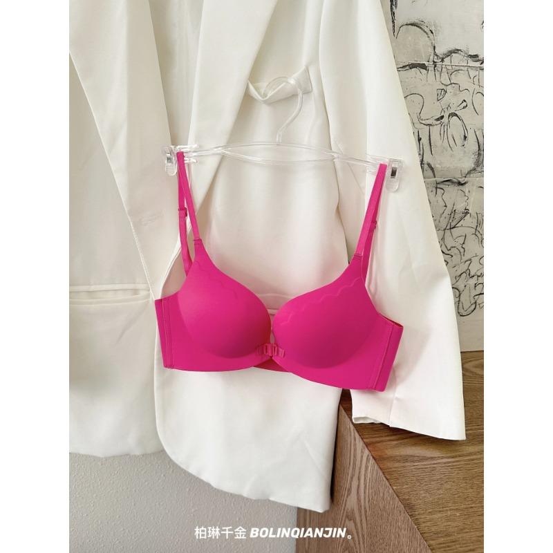 2 Sexy beautiful back artifact front buckle without steel ring underwear women gather one dress and wear more breast bras