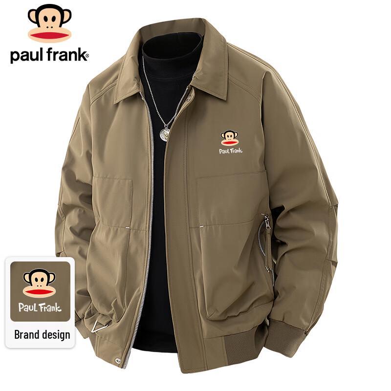 paul frank Men's Lapel Workwear Jacket