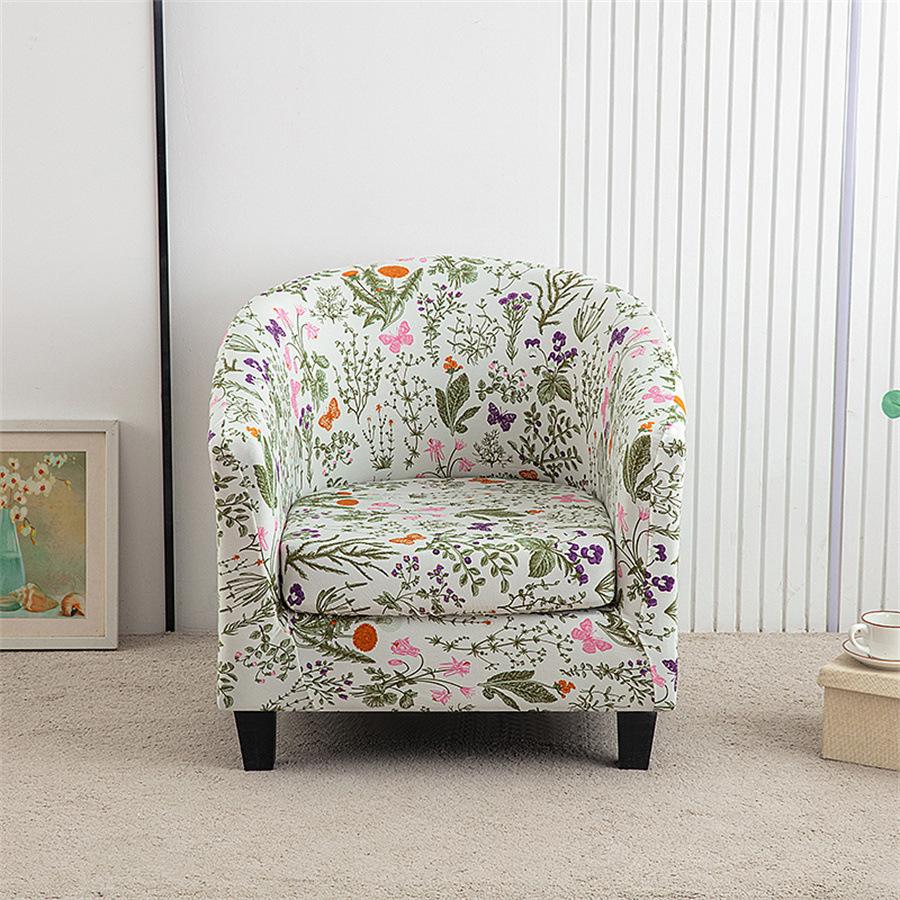 

Европейская печать Утолщенный тип с разделением Полукруглый Чехол для одиночного дивана Интернет-кафе Отель Кафе Чехол для дивана-кресла Semicircular single sofa cover