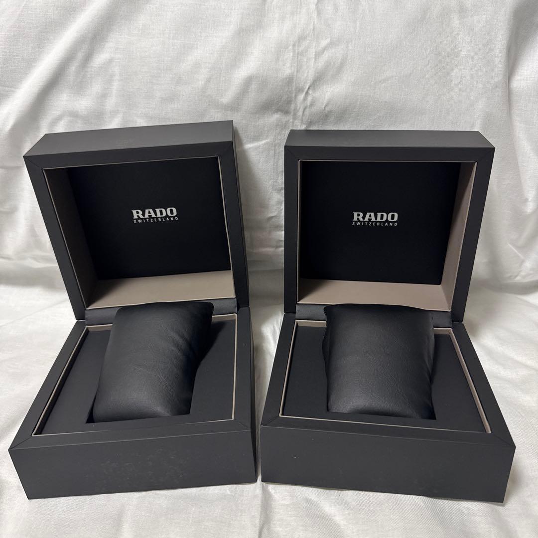 Used RADO watch set of 2, genuine box only