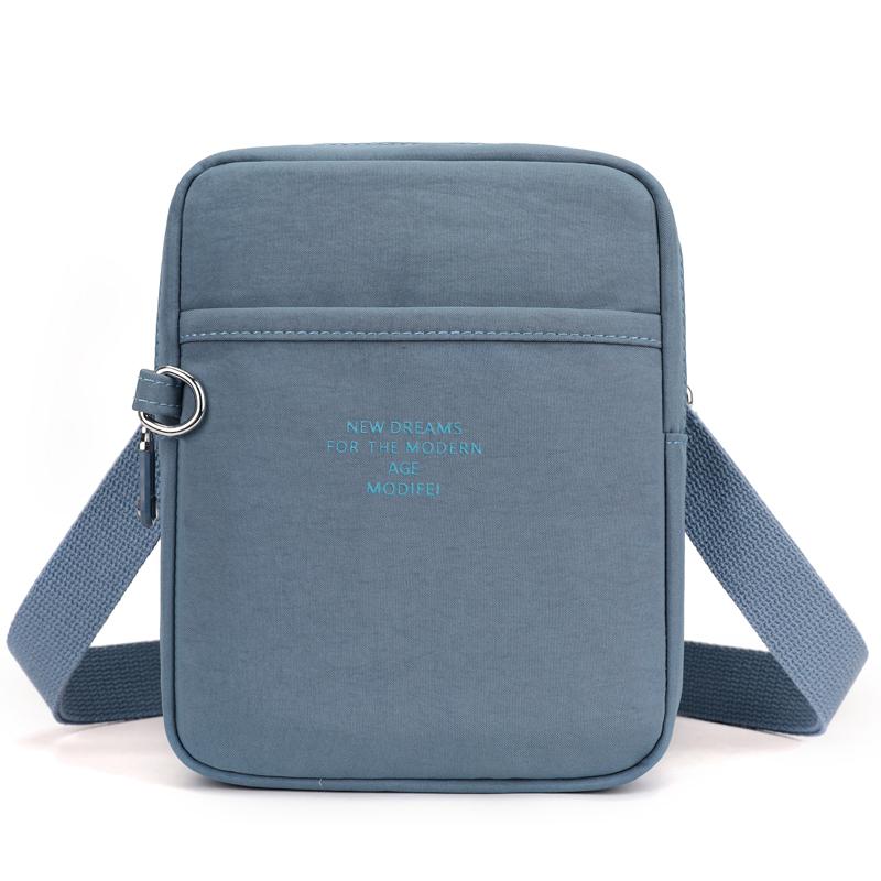 Small Bag Women's Shoulder Crossbody Bag Nylon Small Square Bag Mobile Phone Bag