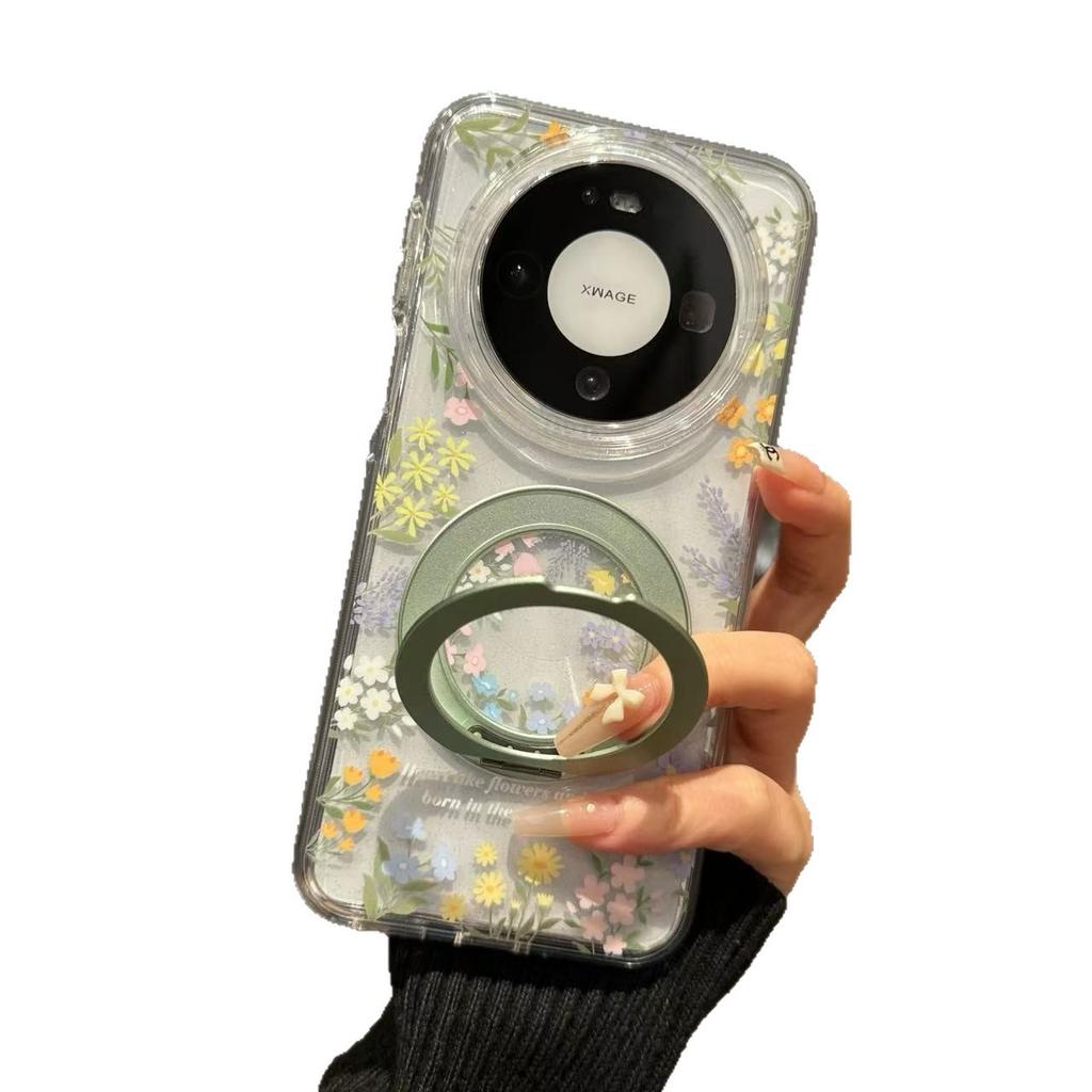 Applicable To Huawei Mate80Promax Mobile Phone Case Huawei Mate80pro Gentle Spring Broken Flowers