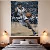 Allen Iverson 76ers 3 Anime Style Dribbling Court Art