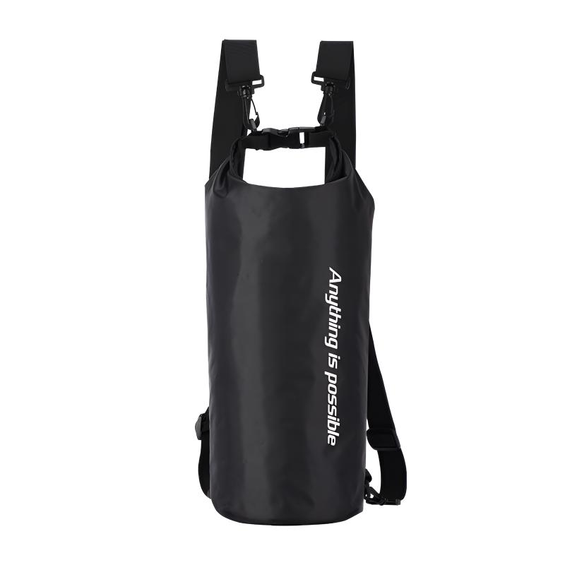 Li Ning Lightweight Portable Hot Spring Beach Equipment PVC Swimming Bag Unisex Bags Black LNBW729-1 Black