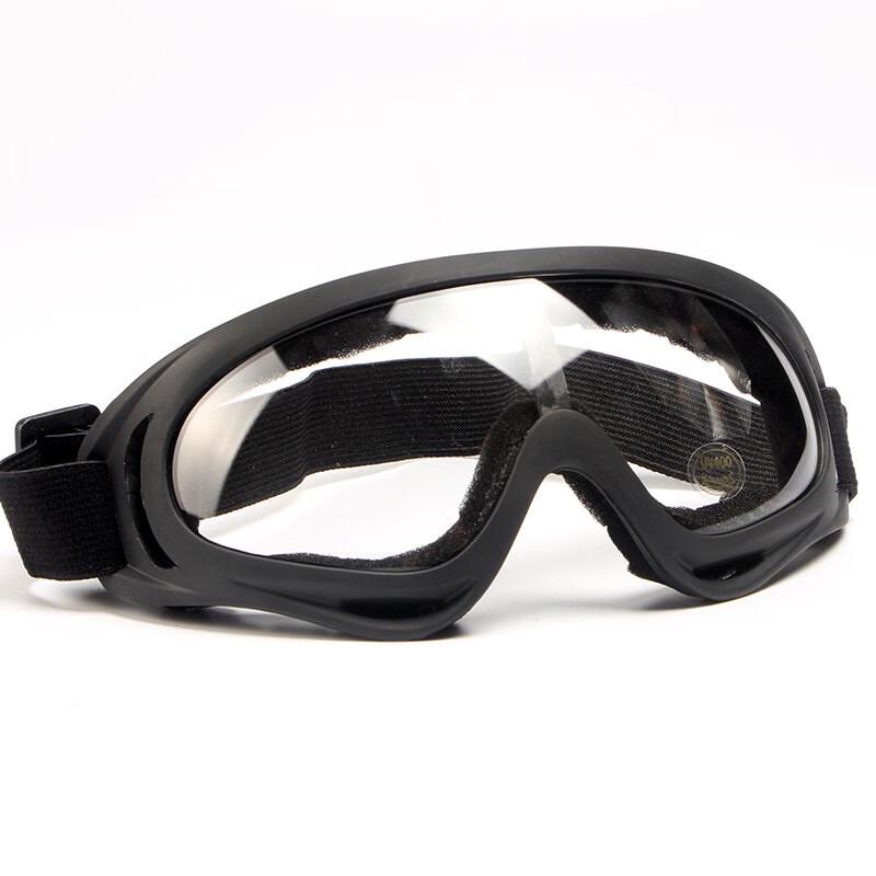 BINGRONG Transparent Lens Safety Riding Goggles